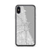 Custom Chicago Illinois Map Phone Case in Classic