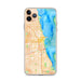 Custom Chicago Illinois Map Phone Case in Watercolor