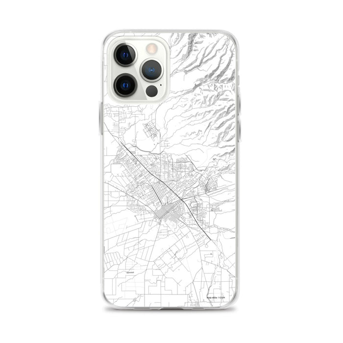 Custom Chico California Map iPhone 12 Pro Max Phone Case in Classic
