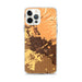 Custom Chico California Map iPhone 12 Pro Max Phone Case in Ember
