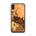 Custom Chico California Map Phone Case in Ember