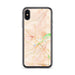 Custom Chico California Map Phone Case in Watercolor