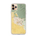 Custom Chico California Map Phone Case in Woodblock