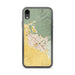 Custom Chico California Map Phone Case in Woodblock