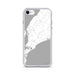 Custom iPhone SE Chilmark Massachusetts Map Phone Case in Classic