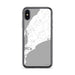 Custom iPhone X/XS Chilmark Massachusetts Map Phone Case in Classic