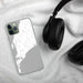 Custom Chilmark Massachusetts Map Phone Case in Classic on Table with Black Headphones