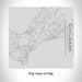Rendered View of Chilmark Massachusetts Map Engraving on 17oz Stainless Steel Insulated Tumbler