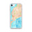 Custom iPhone SE Chilmark Massachusetts Map Phone Case in Watercolor