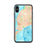 Custom iPhone X/XS Chilmark Massachusetts Map Phone Case in Watercolor