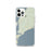 Custom iPhone 12 Pro Chilmark Massachusetts Map Phone Case in Woodblock