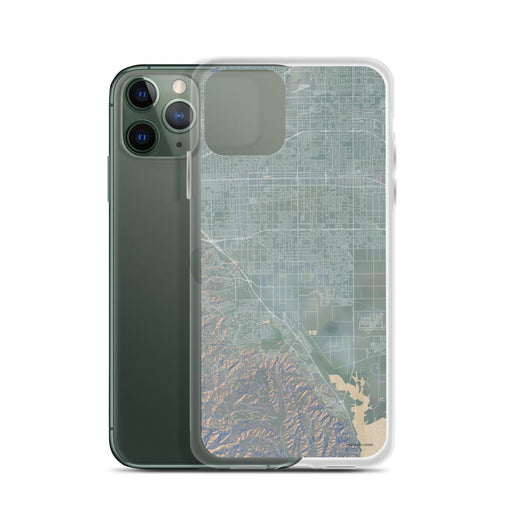 Custom Chino California Map Phone Case in Afternoon