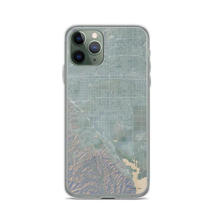 Custom iPhone 11 Pro Chino California Map Phone Case in Afternoon