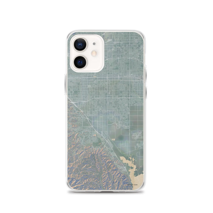 Custom iPhone 12 Chino California Map Phone Case in Afternoon