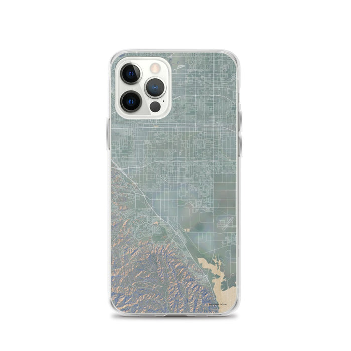 Custom iPhone 12 Pro Chino California Map Phone Case in Afternoon