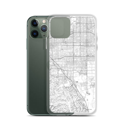 Custom Chino California Map Phone Case in Classic