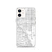 Custom iPhone 12 Chino California Map Phone Case in Classic