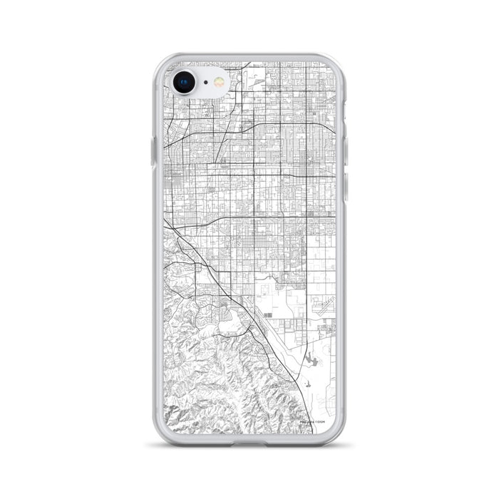 Custom iPhone SE Chino California Map Phone Case in Classic