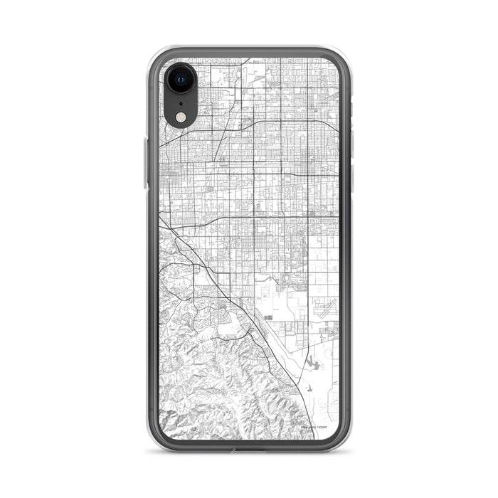Custom iPhone XR Chino California Map Phone Case in Classic