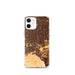 Custom iPhone 12 mini Chino California Map Phone Case in Ember