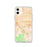 Custom iPhone 11 Chino California Map Phone Case in Watercolor