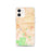 Custom iPhone 12 Chino California Map Phone Case in Watercolor