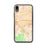 Custom iPhone XR Chino California Map Phone Case in Watercolor