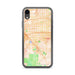 Custom iPhone XR Chino California Map Phone Case in Watercolor