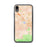 Custom iPhone XR Chino Hills California Map Phone Case in Watercolor