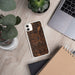 Custom Chisholm Minnesota Map Phone Case in Ember