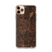 Custom Chisholm Minnesota Map Phone Case in Ember