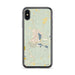 Custom Chisholm Minnesota Map Phone Case in Woodblock