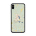 Custom Chisholm Minnesota Map Phone Case in Woodblock