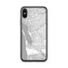 Custom Chula Vista California Map Phone Case in Classic