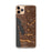 Custom Chula Vista California Map Phone Case in Ember