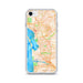 Custom Chula Vista California Map iPhone SE Phone Case in Watercolor