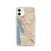 Custom Chula Vista California Map Phone Case in Woodblock