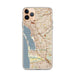 Custom Chula Vista California Map Phone Case in Woodblock