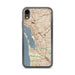 Custom Chula Vista California Map Phone Case in Woodblock