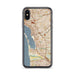 Custom Chula Vista California Map Phone Case in Woodblock