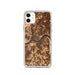Custom Cincinnati Ohio Map Phone Case in Ember