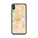 Custom Cincinnati Ohio Map Phone Case in Watercolor