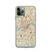 Custom Cincinnati Ohio Map Phone Case in Woodblock