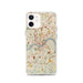 Custom Cincinnati Ohio Map iPhone 12 Phone Case in Woodblock