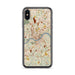 Custom Cincinnati Ohio Map Phone Case in Woodblock