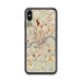 Custom Cincinnati Ohio Map Phone Case in Woodblock