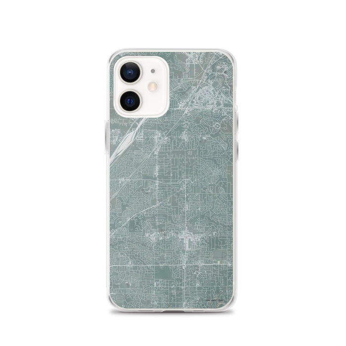 Custom iPhone 12 Citrus Heights California Map Phone Case in Afternoon
