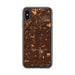 Custom iPhone X/XS Citrus Heights California Map Phone Case in Ember