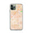 Custom iPhone 11 Pro Citrus Heights California Map Phone Case in Watercolor