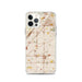 Custom iPhone 12 Pro Citrus Heights California Map Phone Case in Woodblock